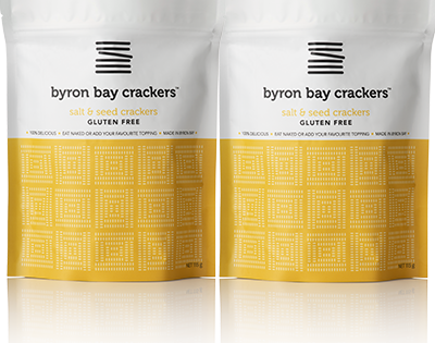 Gluten Free Salt & Seed Crackers